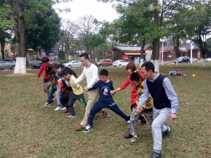 幸福初冬，東莞松湖生態園迎來光明小學五年級兄弟班親子戶外活動